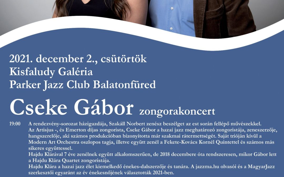 Cseke Gábor zongorakoncert