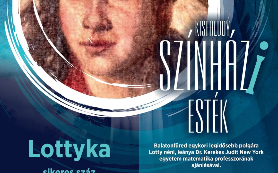 Lottyka sikeres száz esztendeje egy pedagógusdinasztiában-  zenés irodalmi könyvbemutatóra