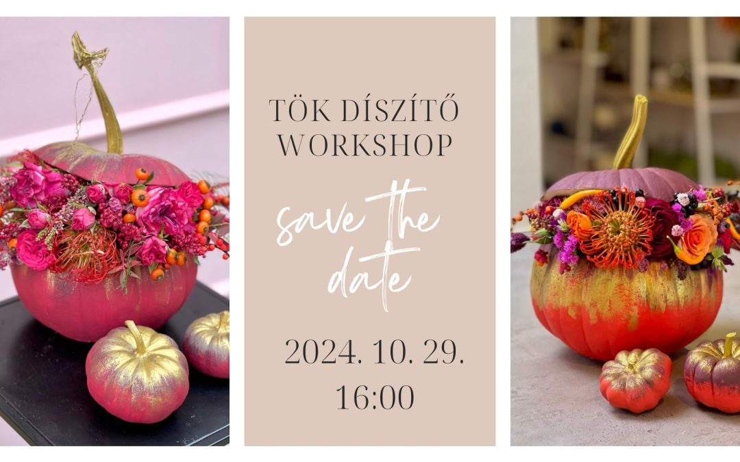 Tök díszítő workshop 2024.10.29.