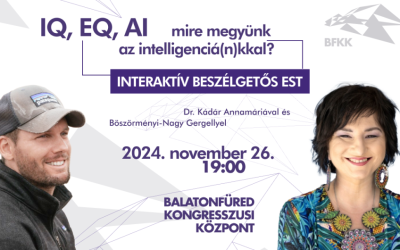 Mire Megyünk az intelligenciánkkal? 2024.11.26. BKK