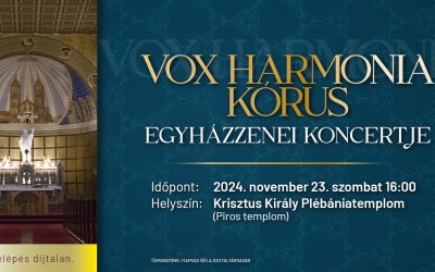 Vox Harmonia kórus egyházzenei koncertje 2024.11.23.