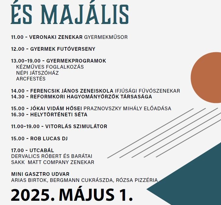 Könyvtári Piknik & Majális és Futóverseny 2025.05.01.