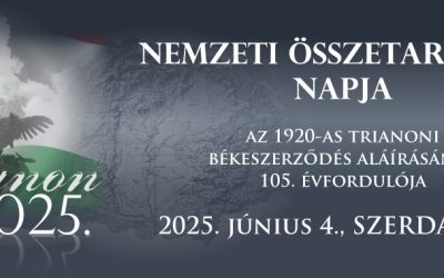 Nemzeti Összetartozás Napja 2025.06.04. 17:00 Kovászna Park – Trianon Emlékmű