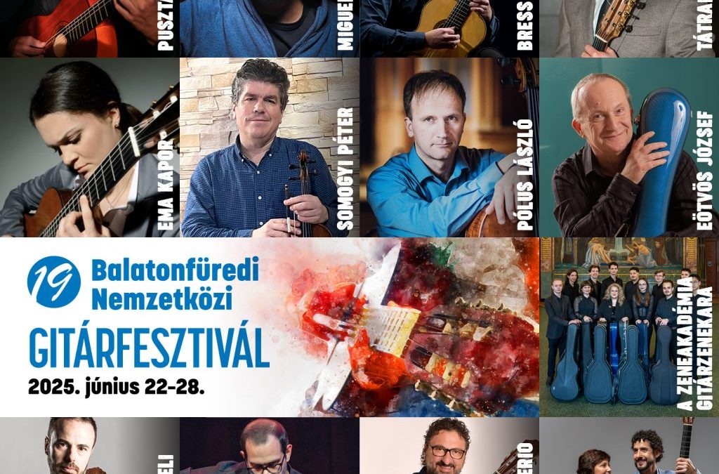 Nemzetközi Gitárfesztivál 2025.06.22-28.