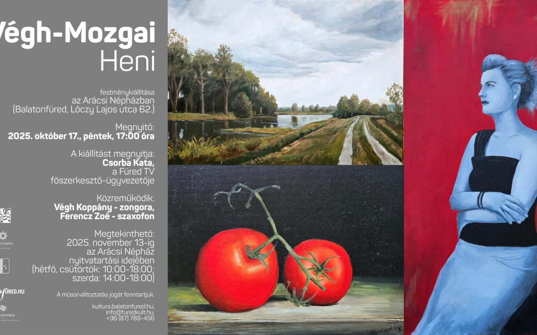 Végh-Mozgai Heni kiállításmegnyitó 2025.10.17. Arácsi Népház