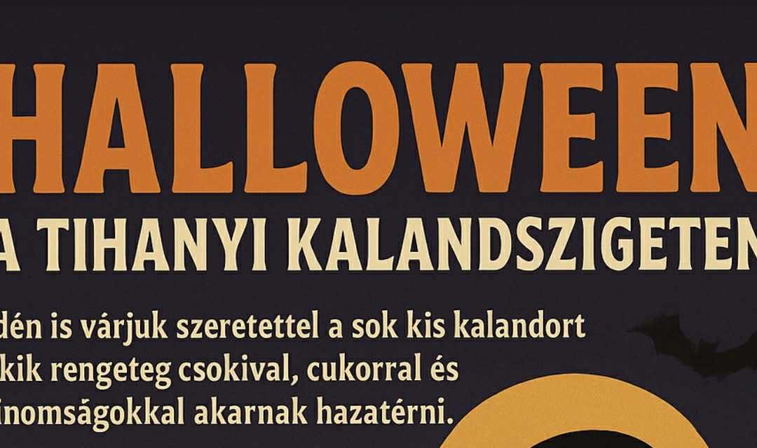 HALLOWEEN a Kalandsziget Tihany-nál! 2025.10.30.