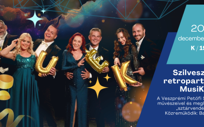 Szilveszteri Retroparty és MusiKELL – a Veszprémi Petőfi színház művészeivel! 2025.12.31. 19:00 Balatonfüredi Kongresszusi Központ