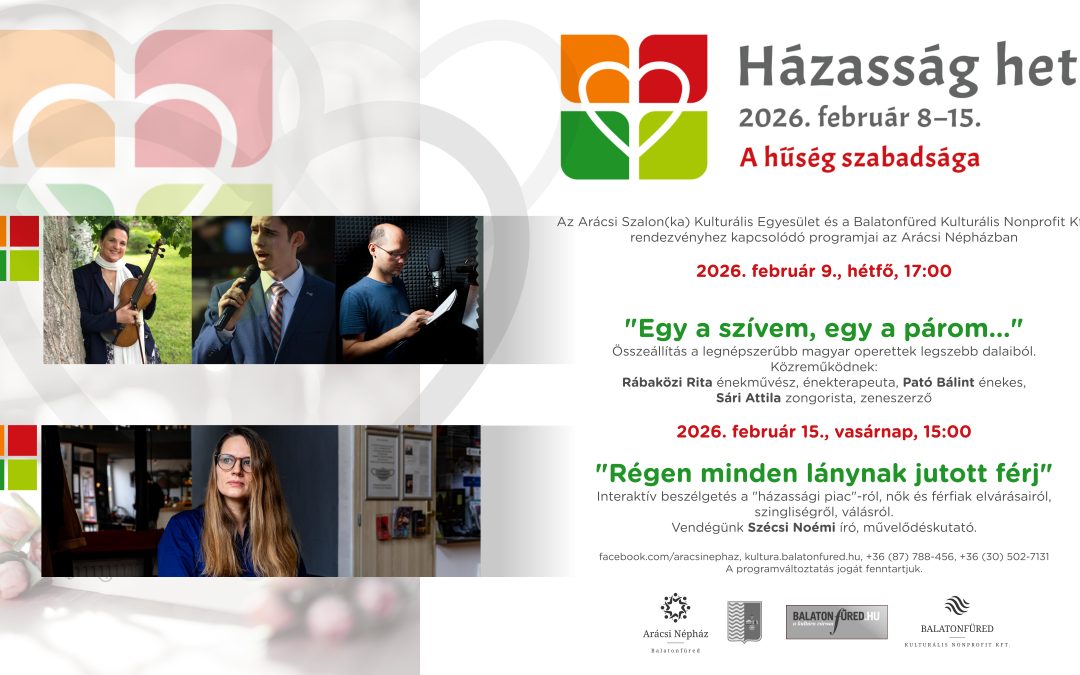 Házasság hete 2026.02.08-15.