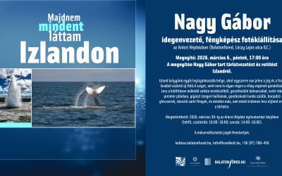 Majdnem mindent láttam Izlandon 2026.03.06. 17:00 Arácsi Népház