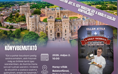 Villám Attila Könyvbemutató 2026.05.02. 10:00 Huray-villa