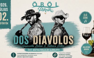 Ganxsta Zolee & Takács Vilkó – Dos Diavolos 2026. 07. 02. 20:00 Öböl Piknik